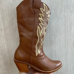 TEXANAS EN PURO CUERO MIEL